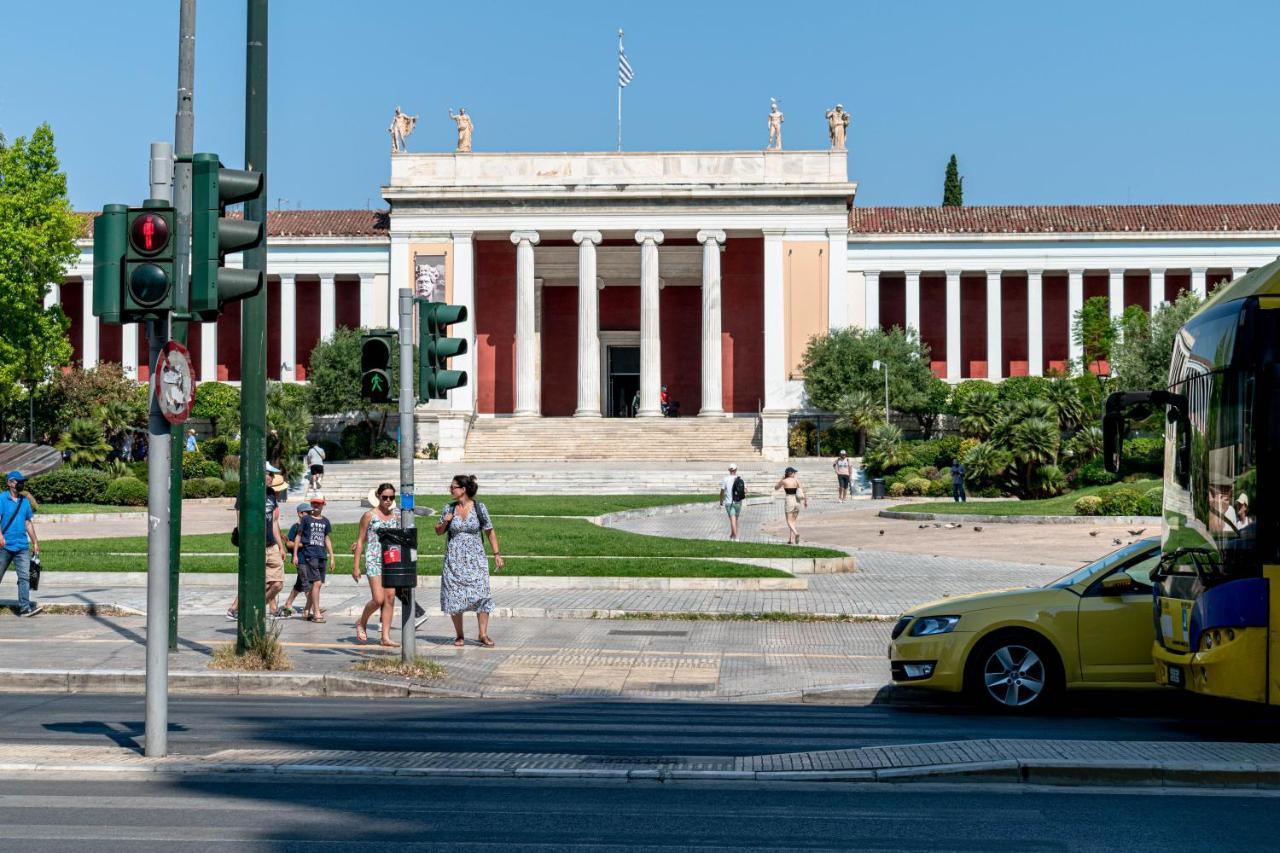 Athens Apartment At The Museum Exterior foto